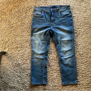 TPJ The Perfect Jean 36x28 SlimThick cowboy tinted worn and washed 1x